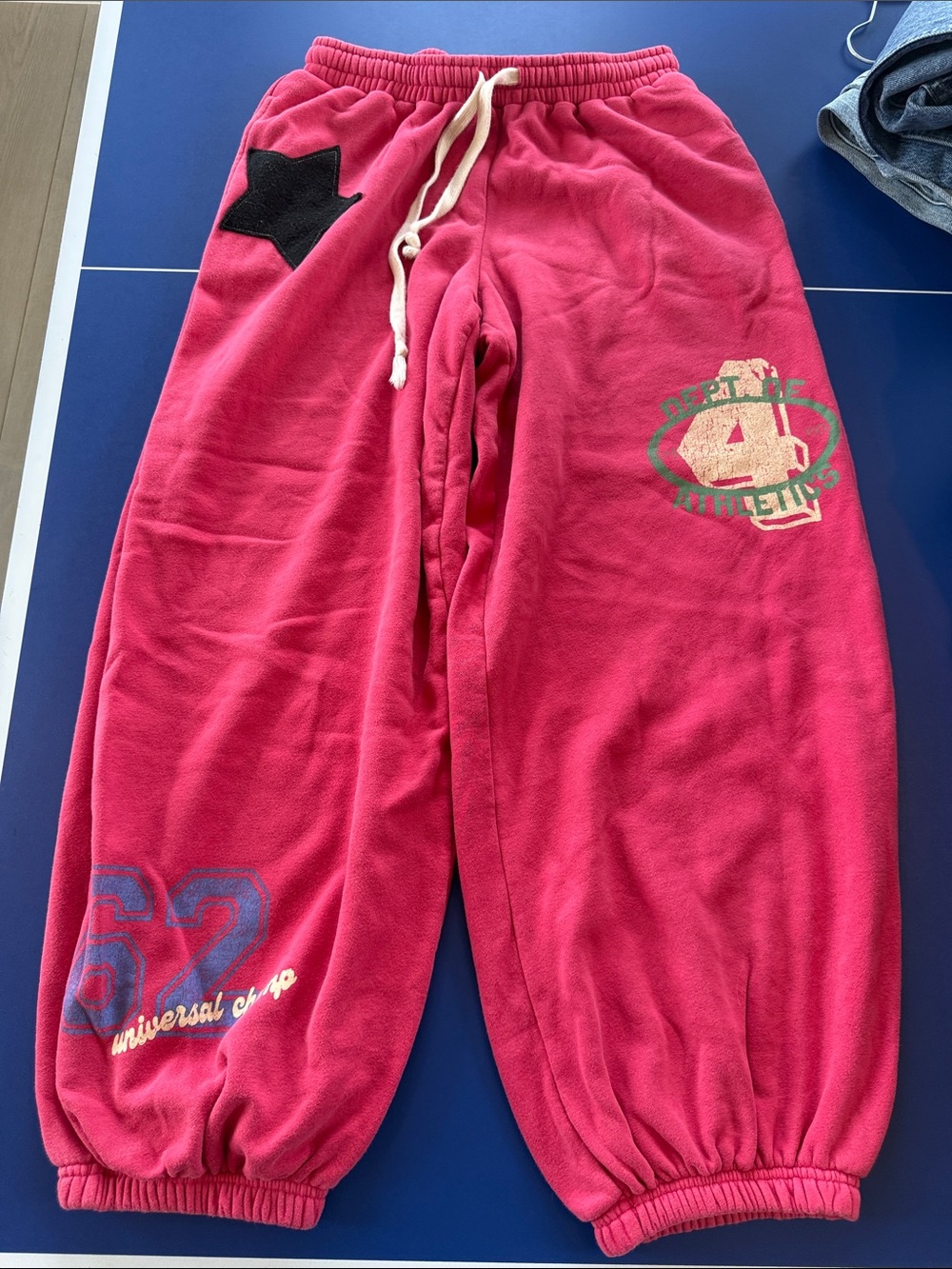 Urban Outfittets' Pink Fleece Jogger Pants with Drawstring Out From Under